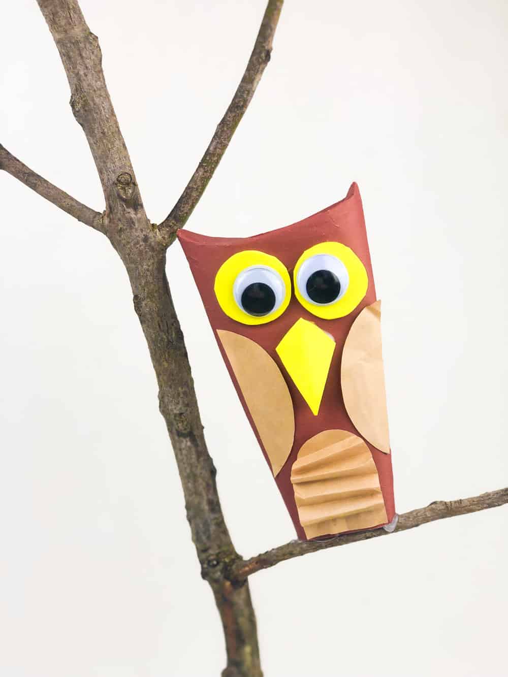 owl craft paper