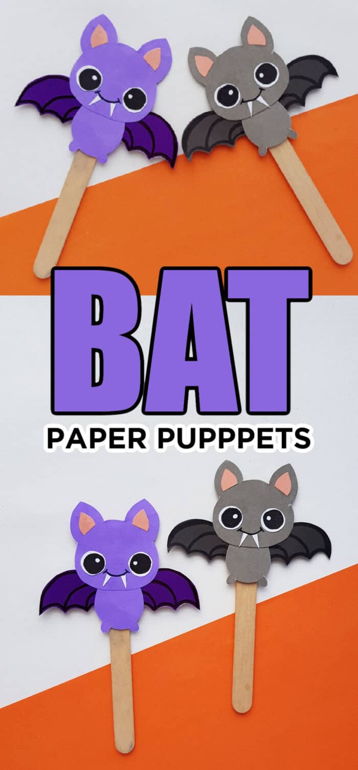 paper puppet bat