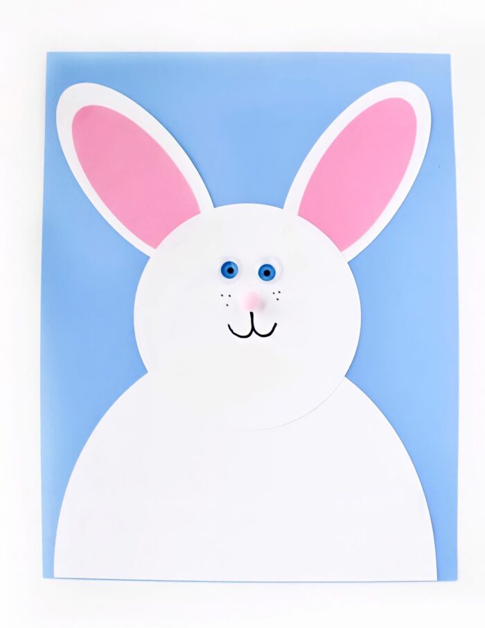 bunny paper craft