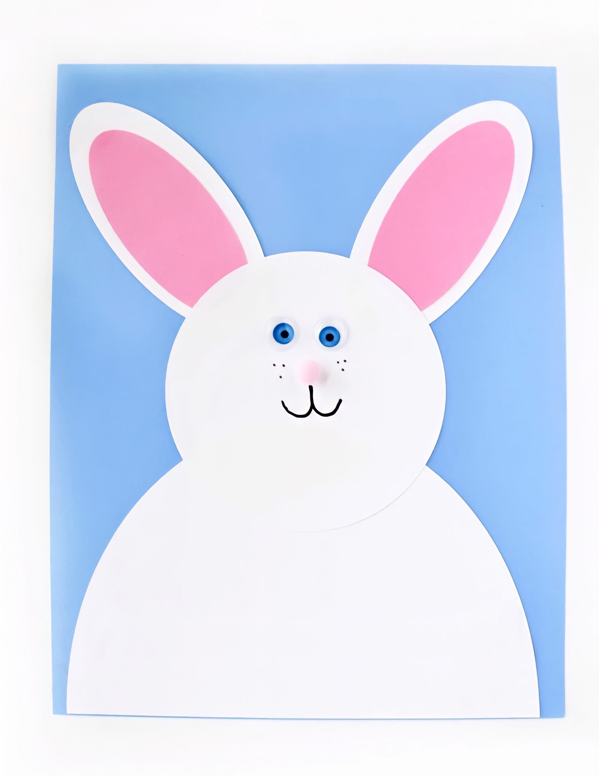 bunny paper craft