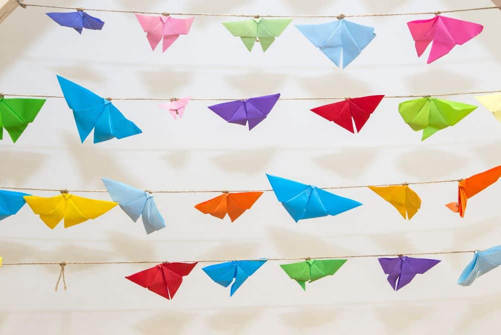 Paper Butterflies for Kids