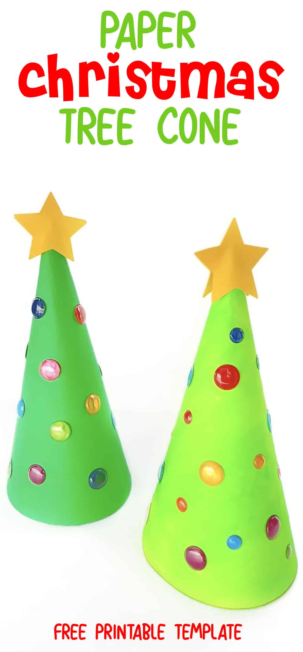 Paper Christmas Tree Cone