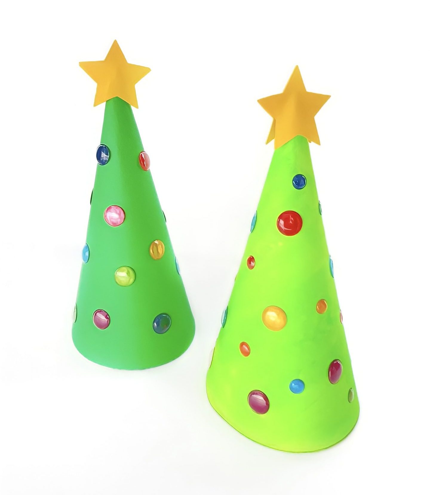 paper cone christmas trees