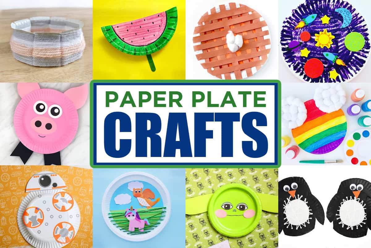 paper plate crafting