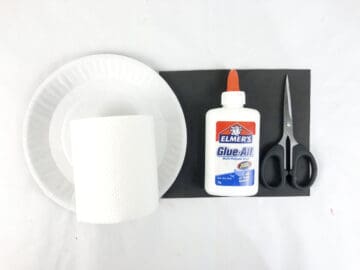 Fun Paper Plate Ghost Craft For Halloween - Made with HAPPY