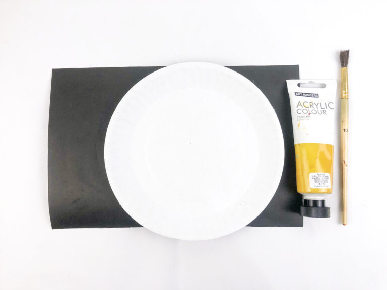 Fun Paper Plate Sun Craft For Kids - Made with HAPPY