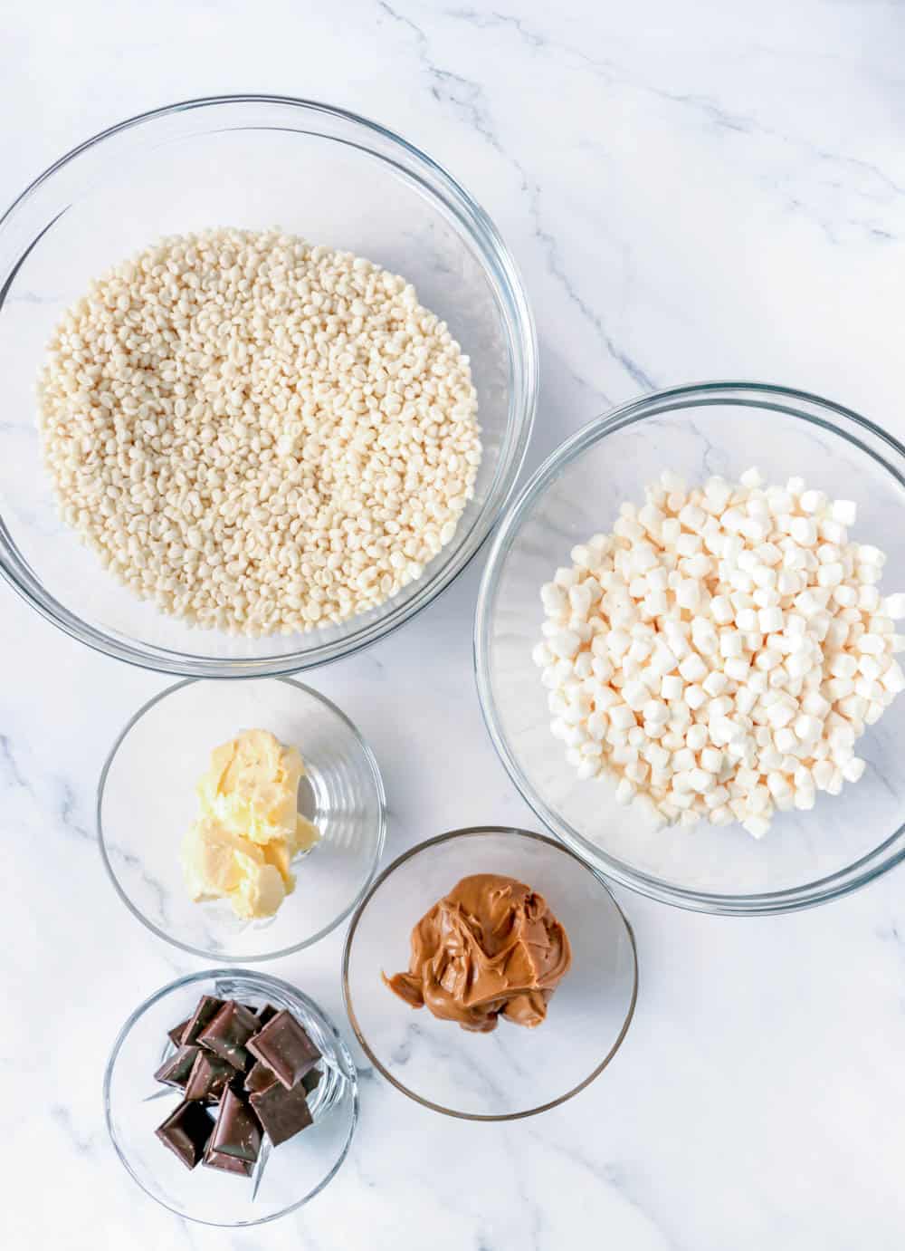 peanut butter rice krispie treats ingredients