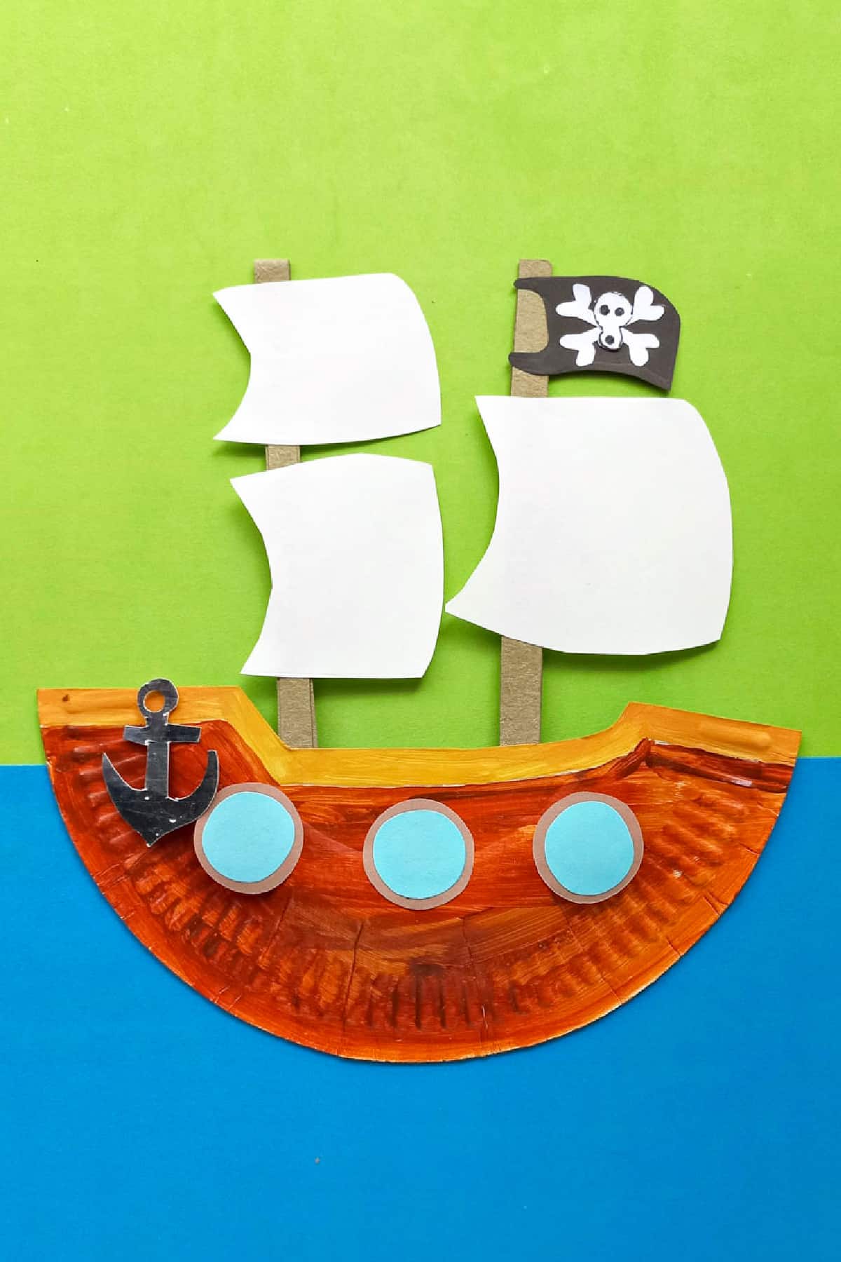 pirate ship craft preschool