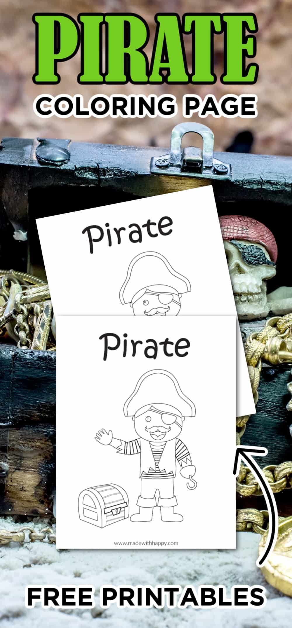 pirate to color