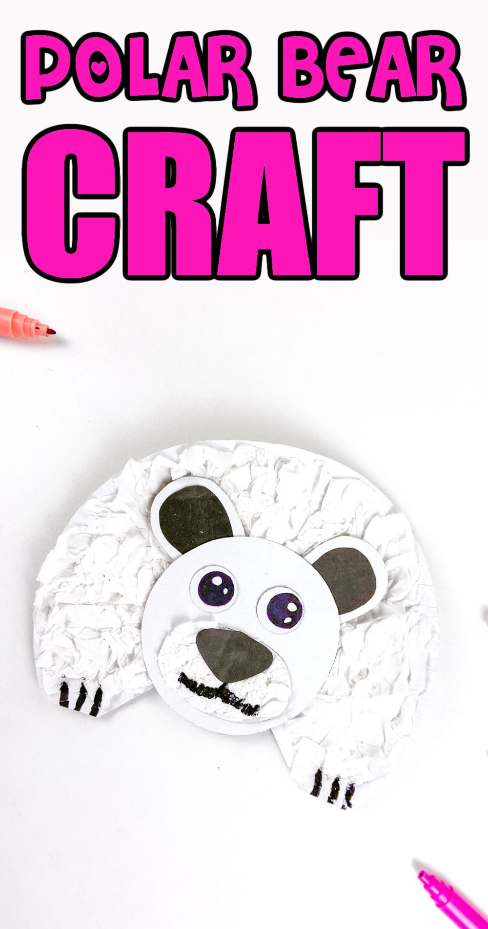 polar bear preschool craft