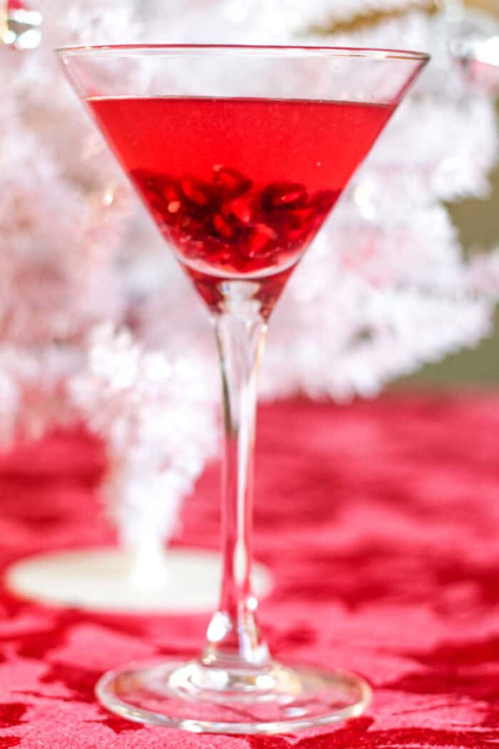 pomegranite vodka cocktail