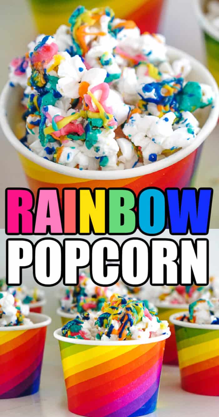 Popcorn Colorful - how to make popcorn colored