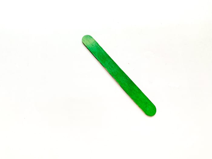 Green Craft Stick