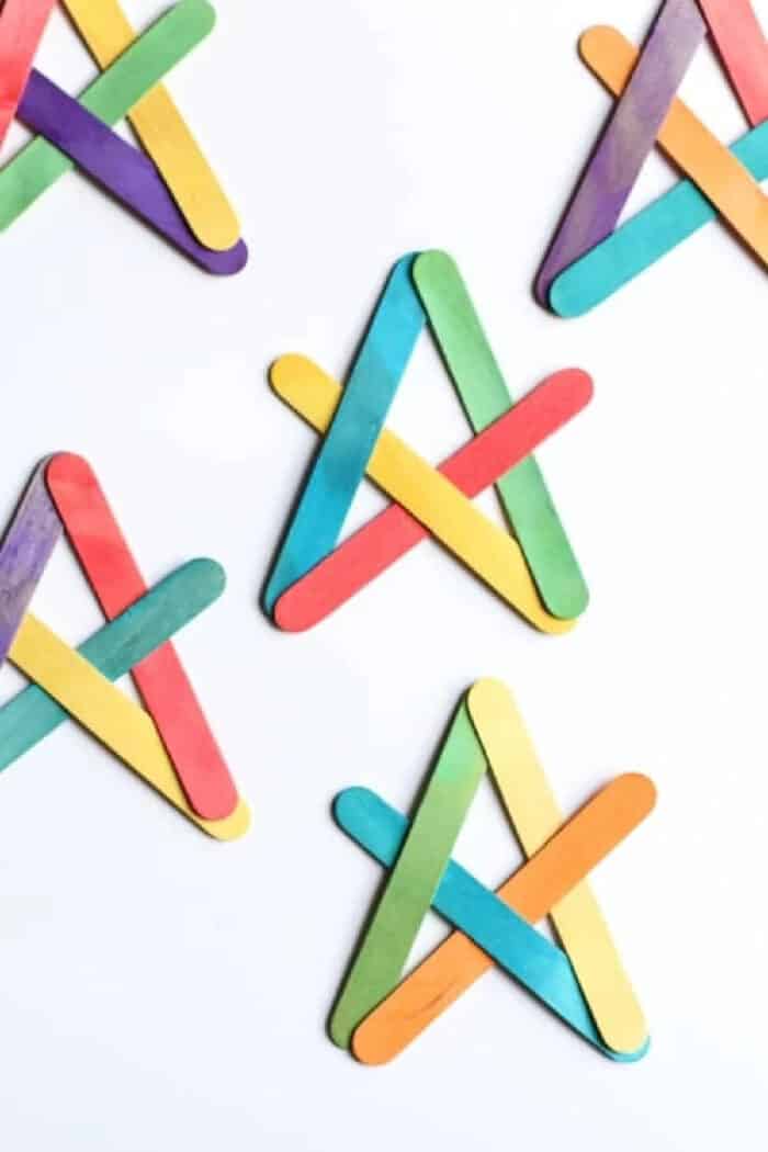 Popsicle Stick Star