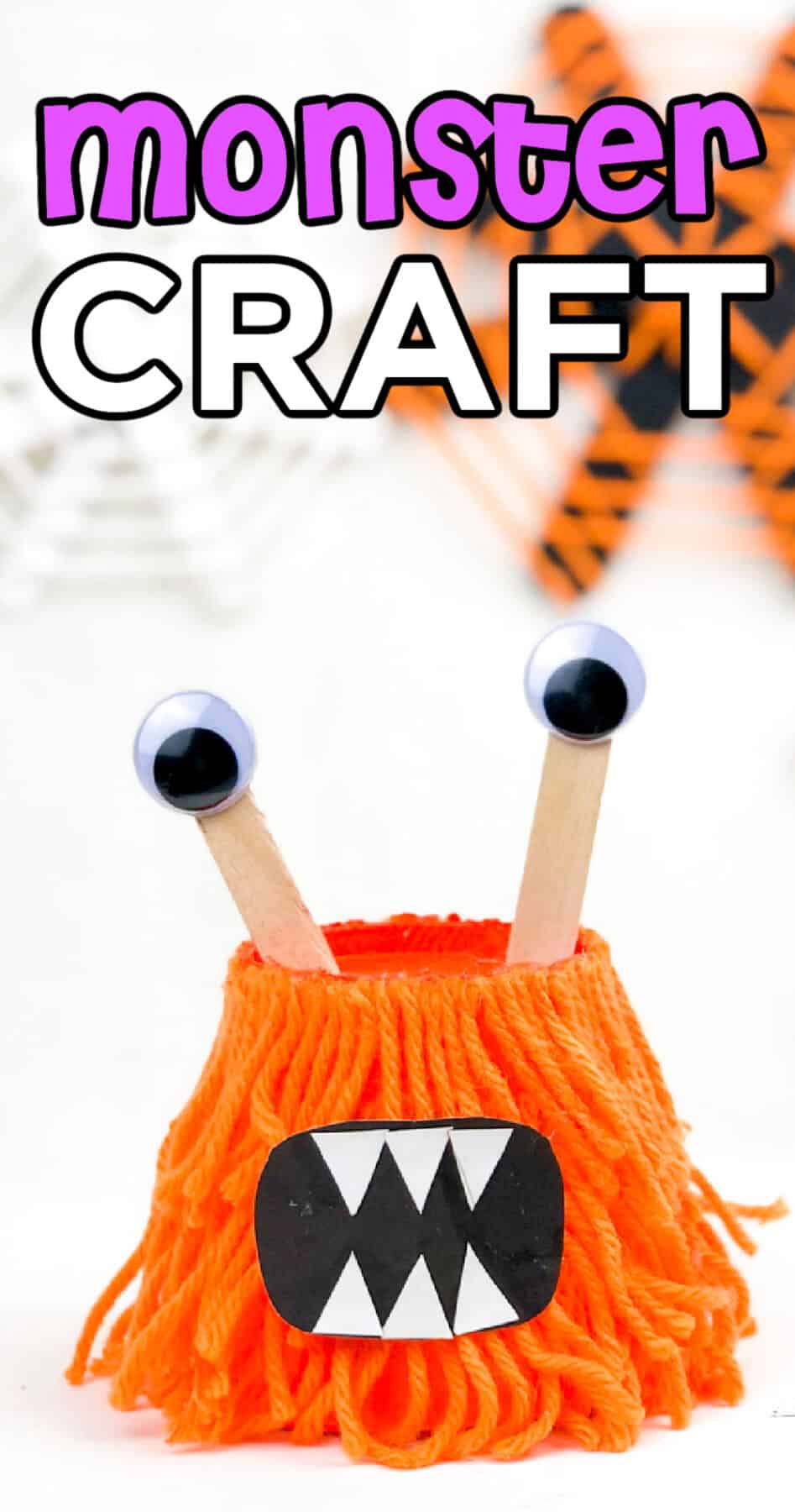 preschool monster craft