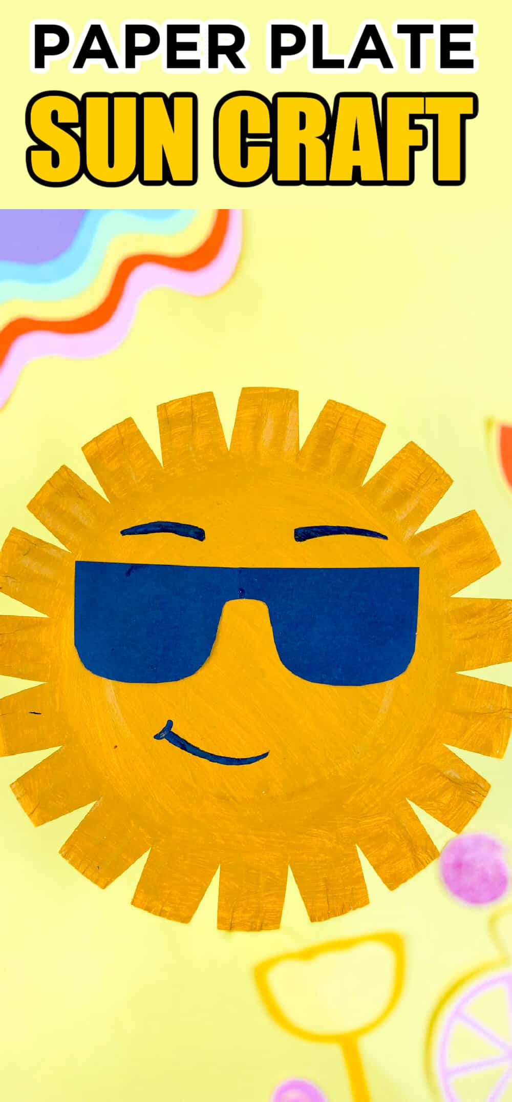 preschool sun craft