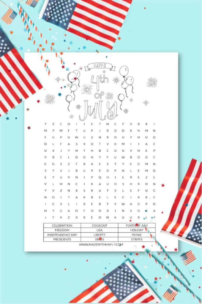 free 4th of july printables