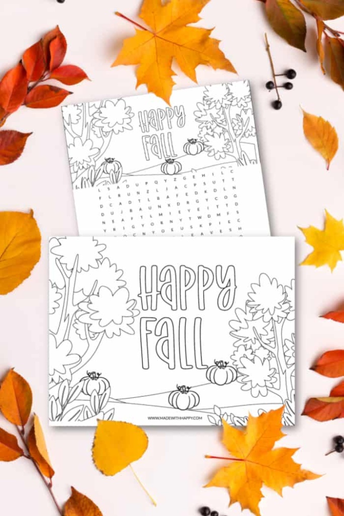 50+ Free Printable Word Searches For Kids - Made with HAPPY