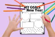 FREE Printable Goal Setting Worksheet For Kids