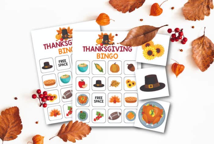 Printable Thanksgiving Bingo