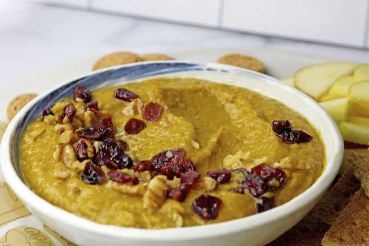 pumpkin pie hummus