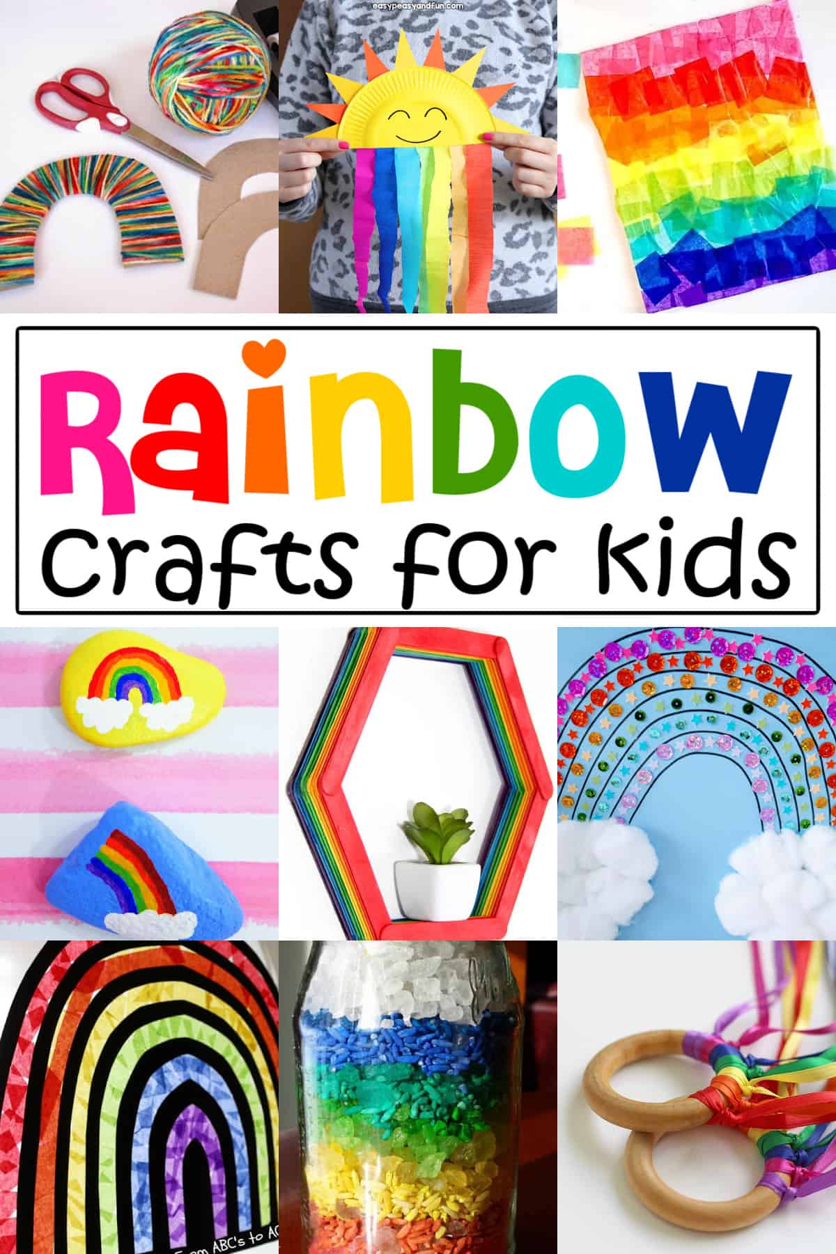 Rainbow Crafts For Preschoolers