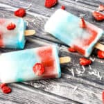 red white and blue popsicles
