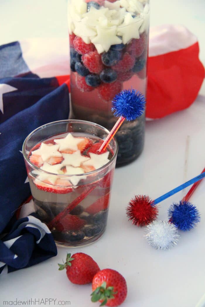 pom pom straws for sangria