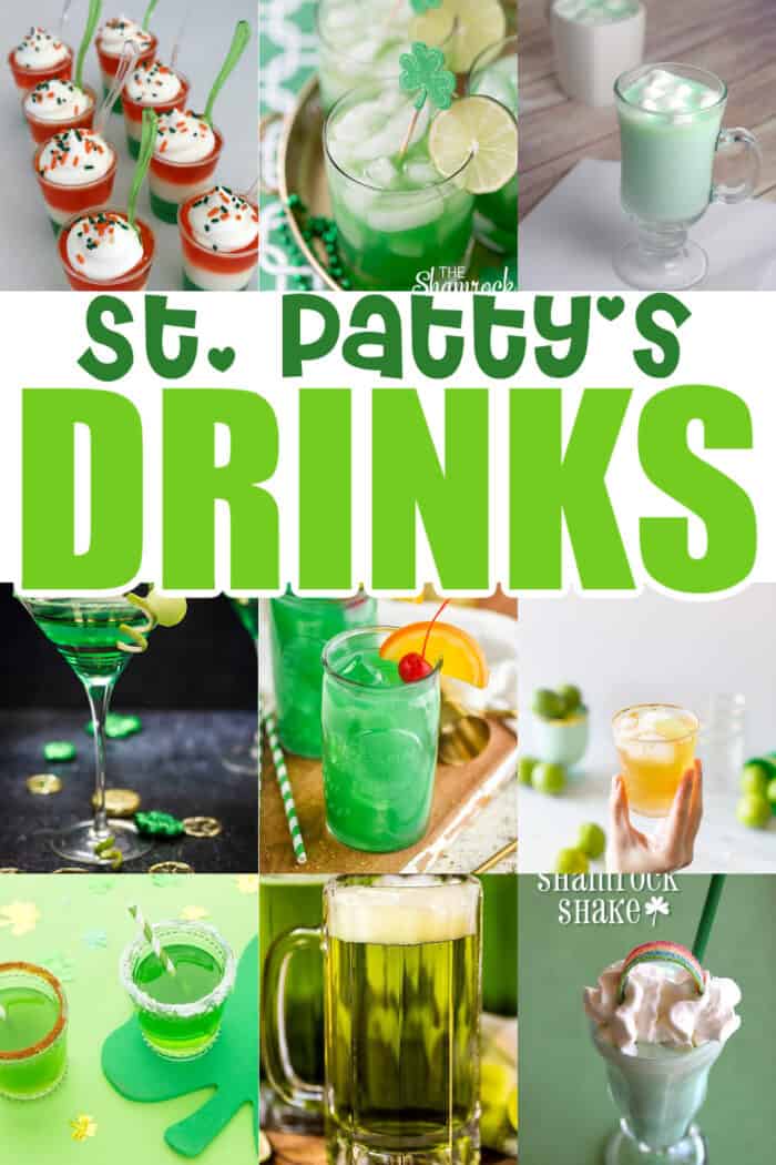 saint patricks day drinks