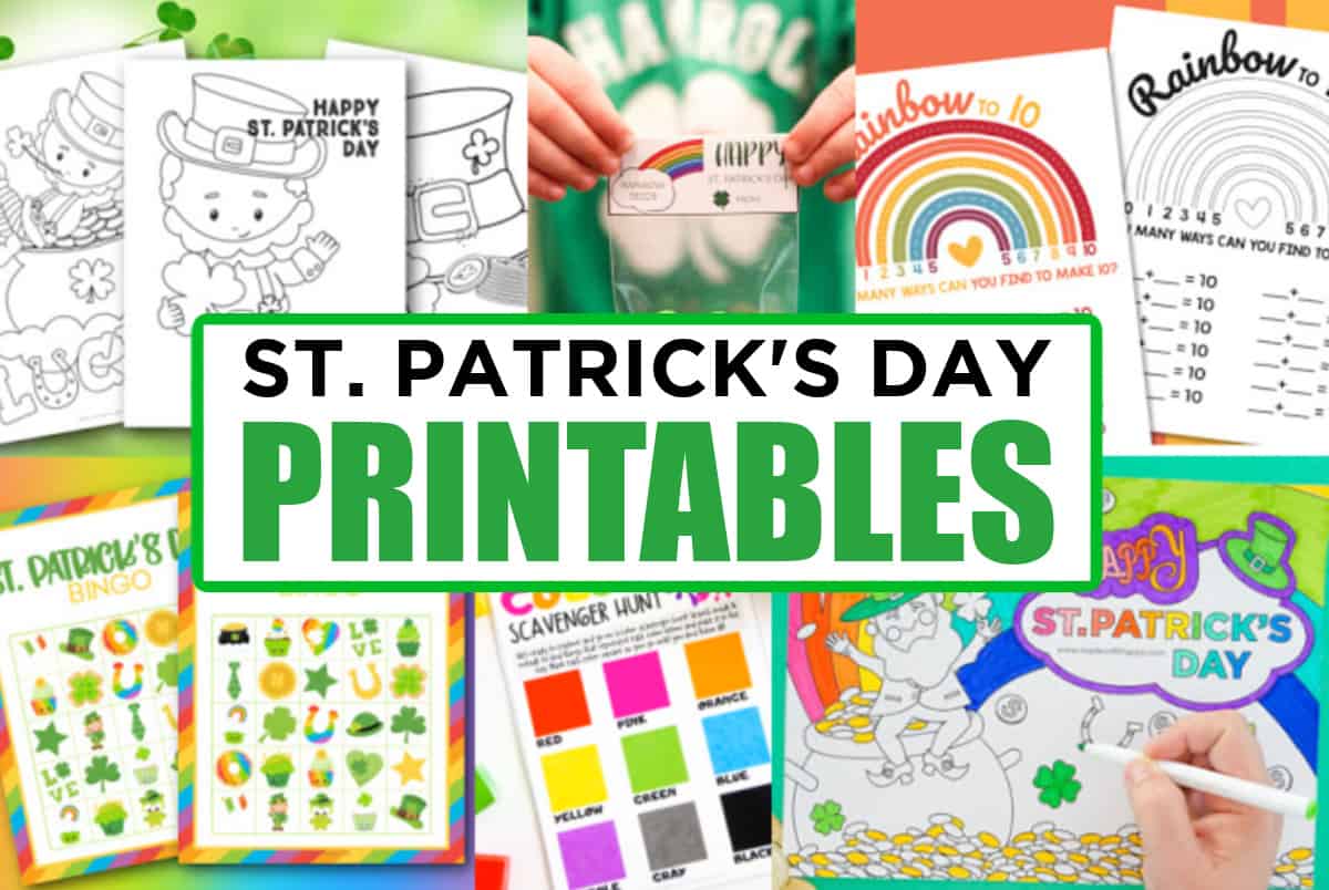 saint patrick's day printables