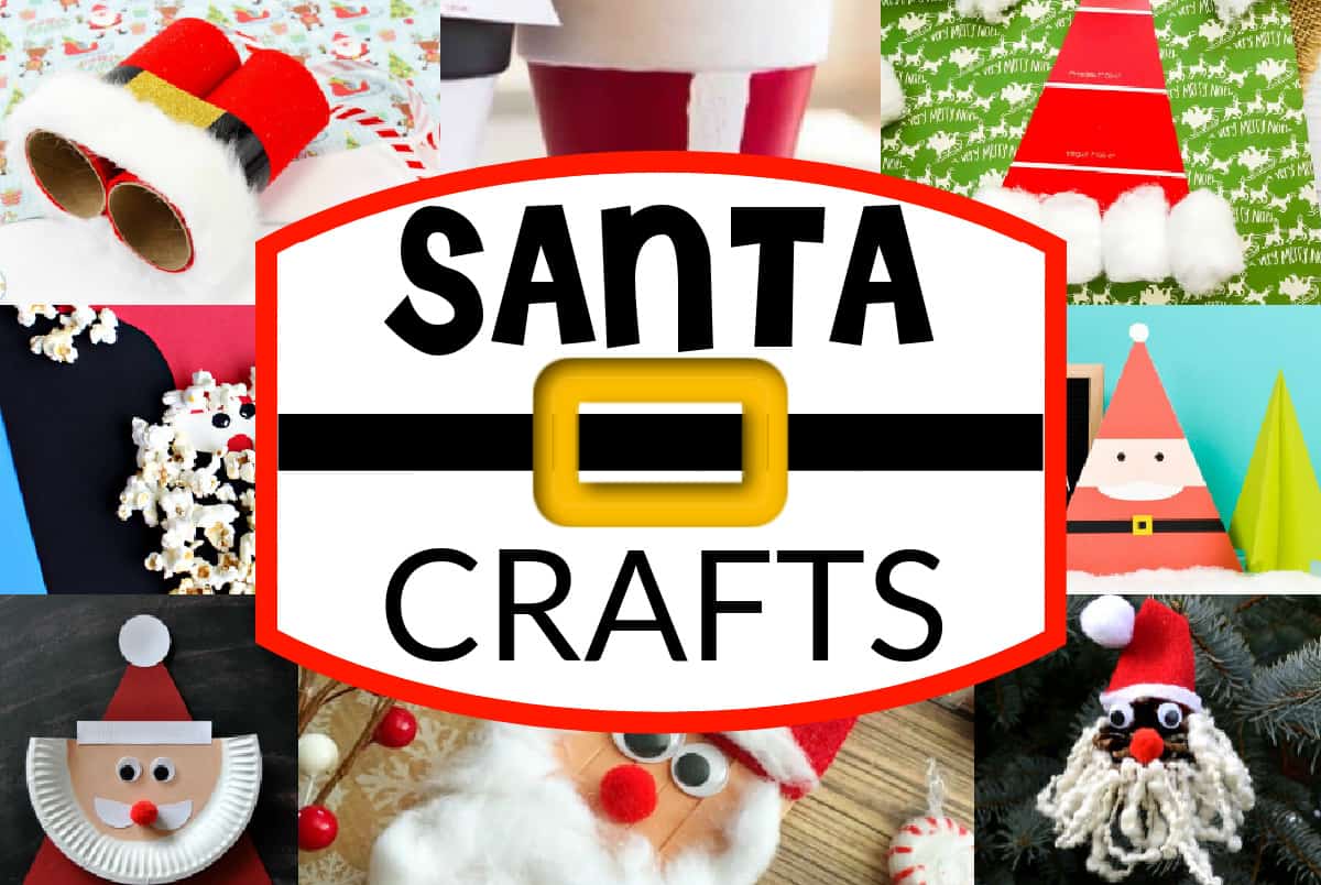 Santa Crafts For Kids