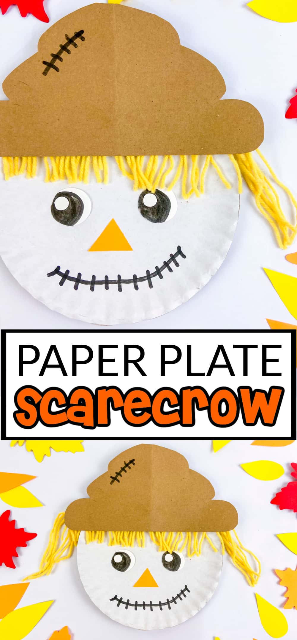scarecrow paper plate