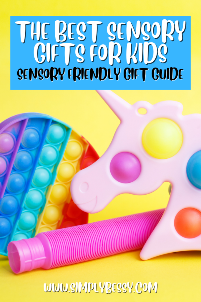 best sensory toys for kids sensory gift guide pin image