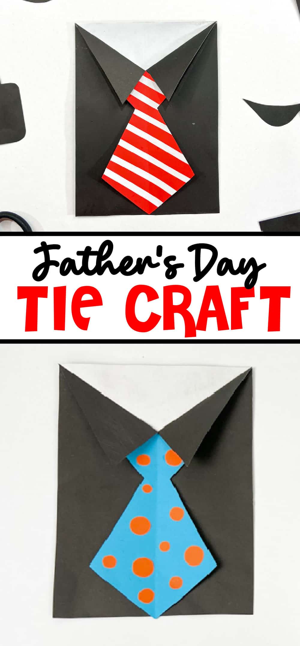Shirt and Tie Craft For Father's day