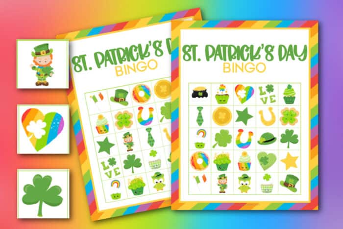 Free St. Patrick's Day Bingo Printable - Made with HAPPY
