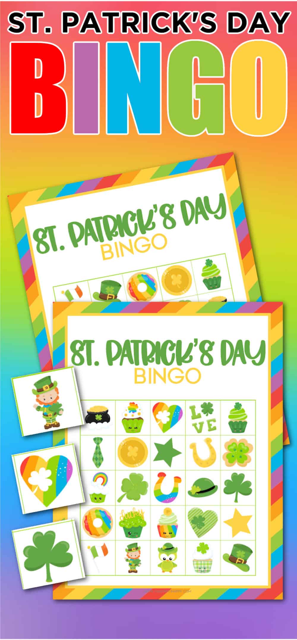 st patrick's day bingo free printable