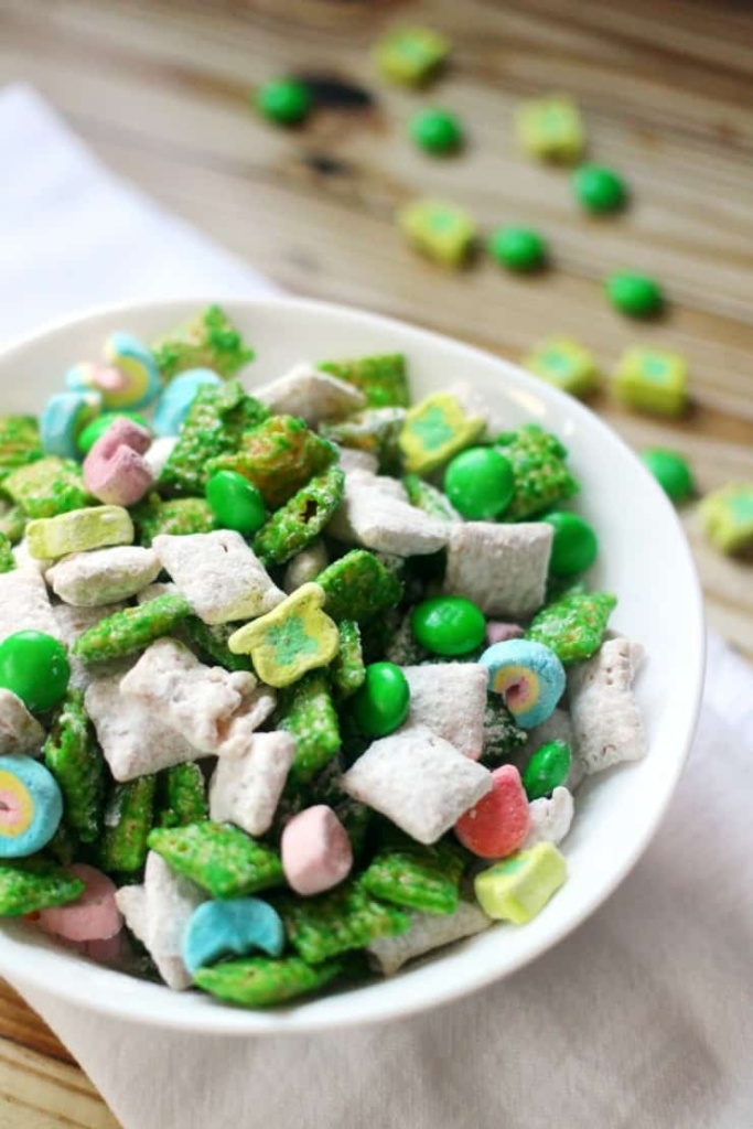 St. Patrick's day Chex Mix