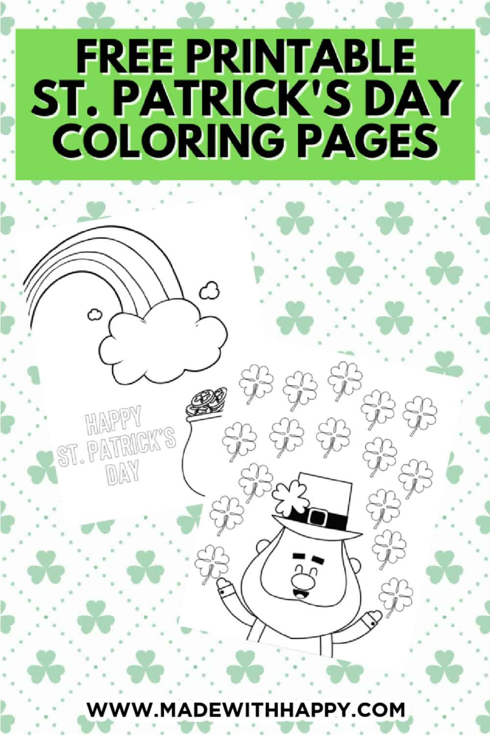 St Patricks Day Coloring sheets
