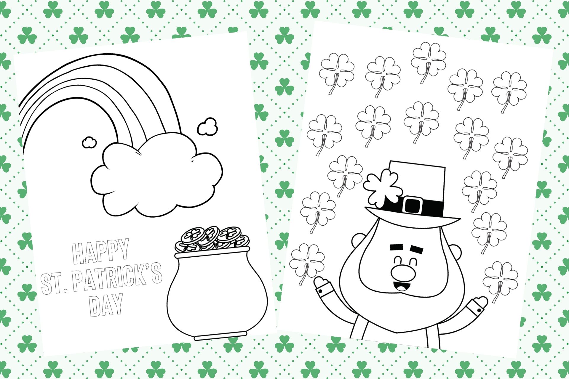 24 Free St. Patrick's Day Printables for Kids (#1 is SO FUN!)