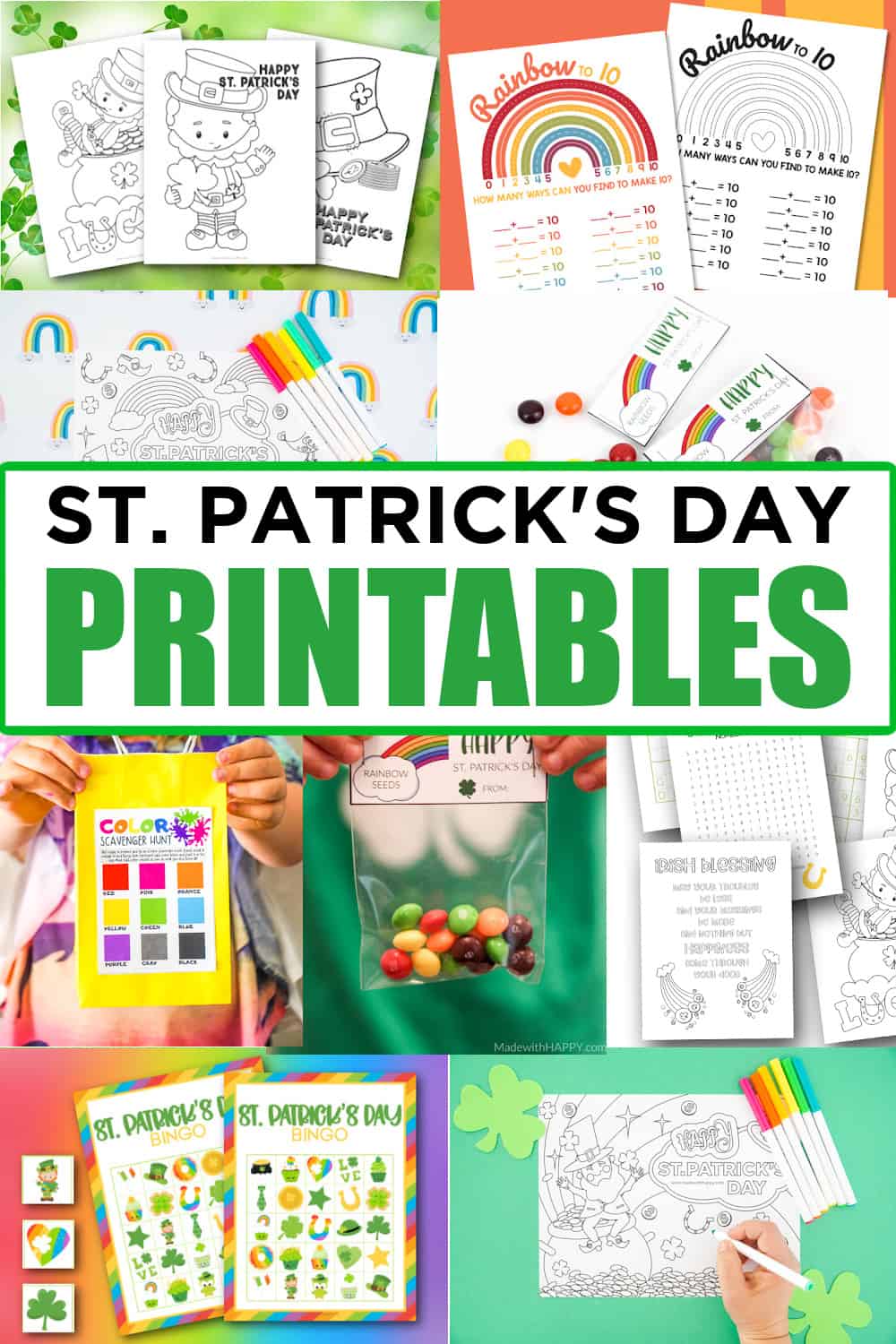 st patricks day printables for kids