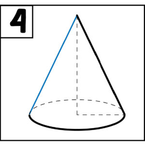 step 4 draw additional diagonal line to other side of oval
