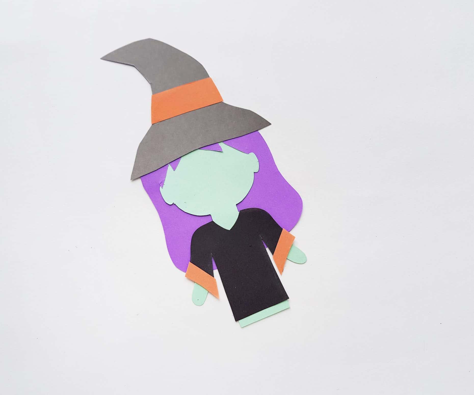 Witch Outline Printable