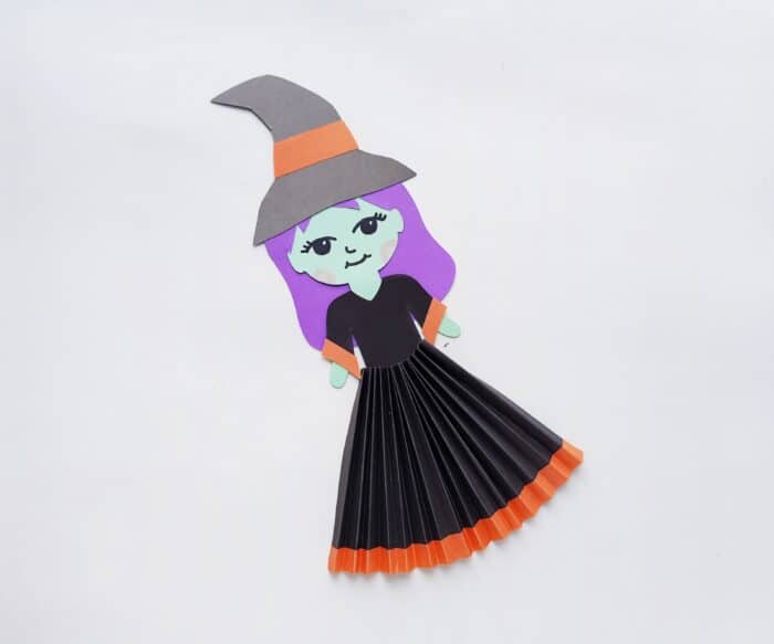 paper doll witch