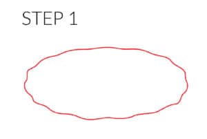step 1 pie drawing