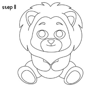 Free: lion cartoon coloring page for kids - nohat.cc-saigonsouth.com.vn