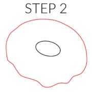 How To Draw a Donut Easy Step-By-Step Tutorial - Made with HAPPY