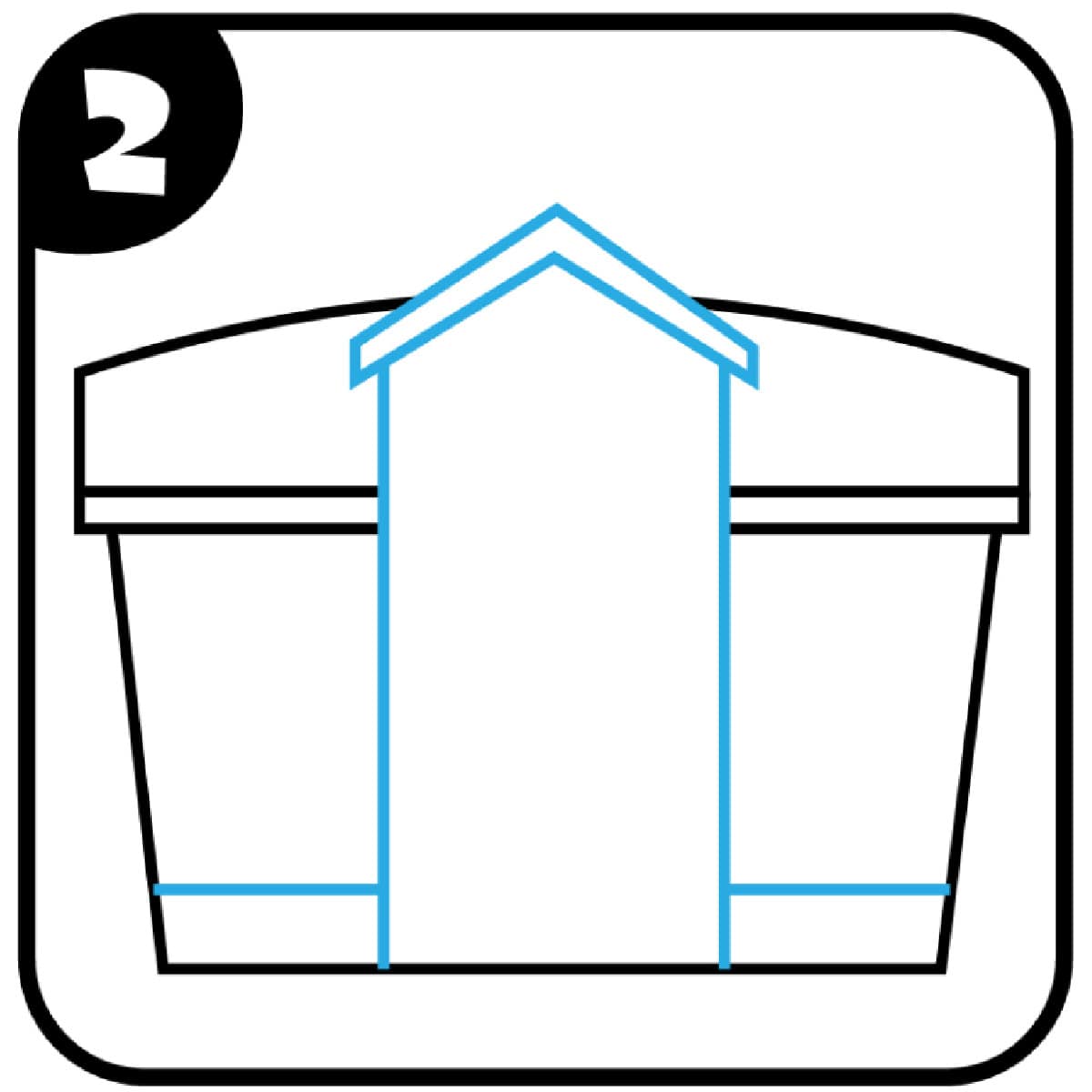 step 2 how to draw school