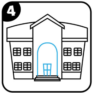 step 4 drawings of schools