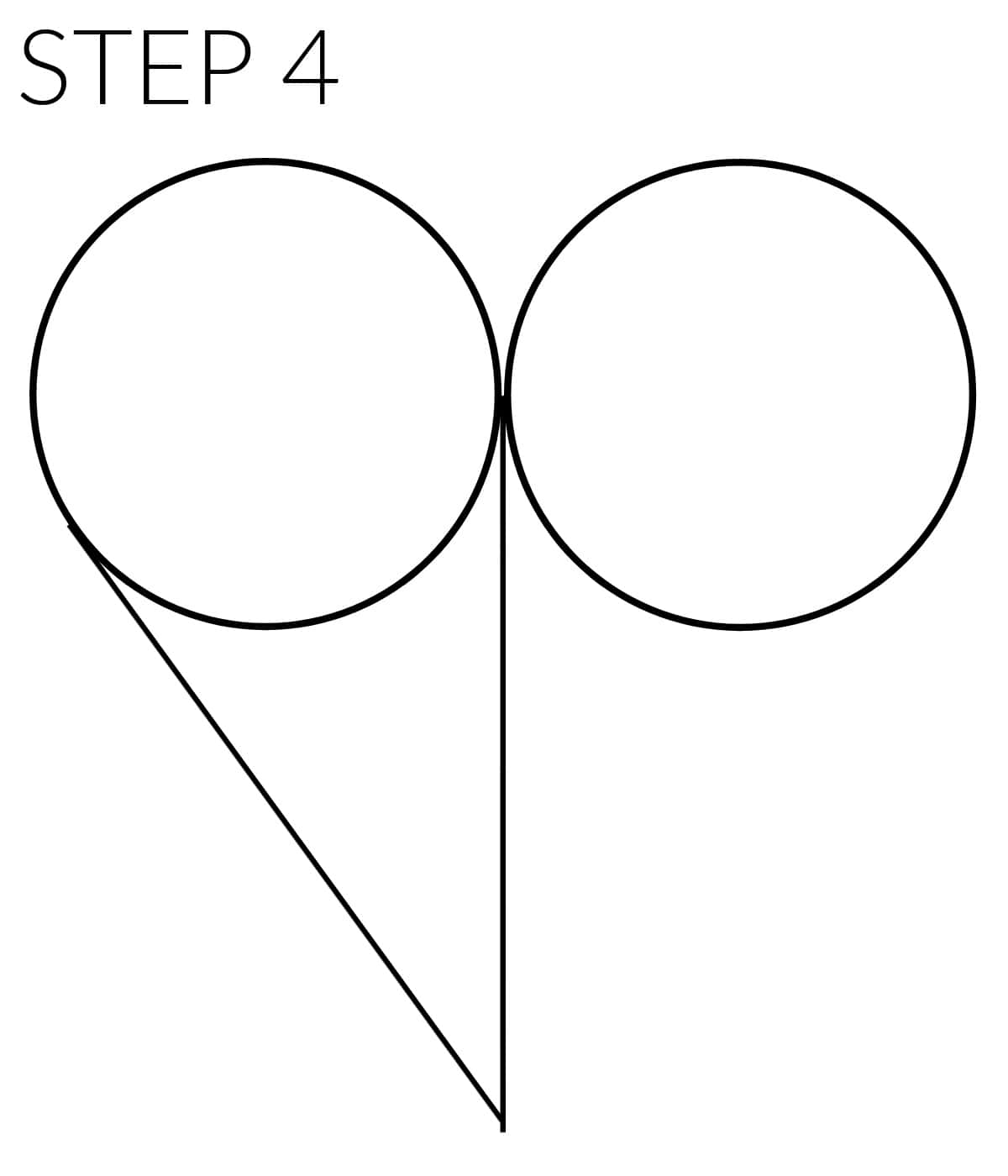 step 4 how to draw an easy heart