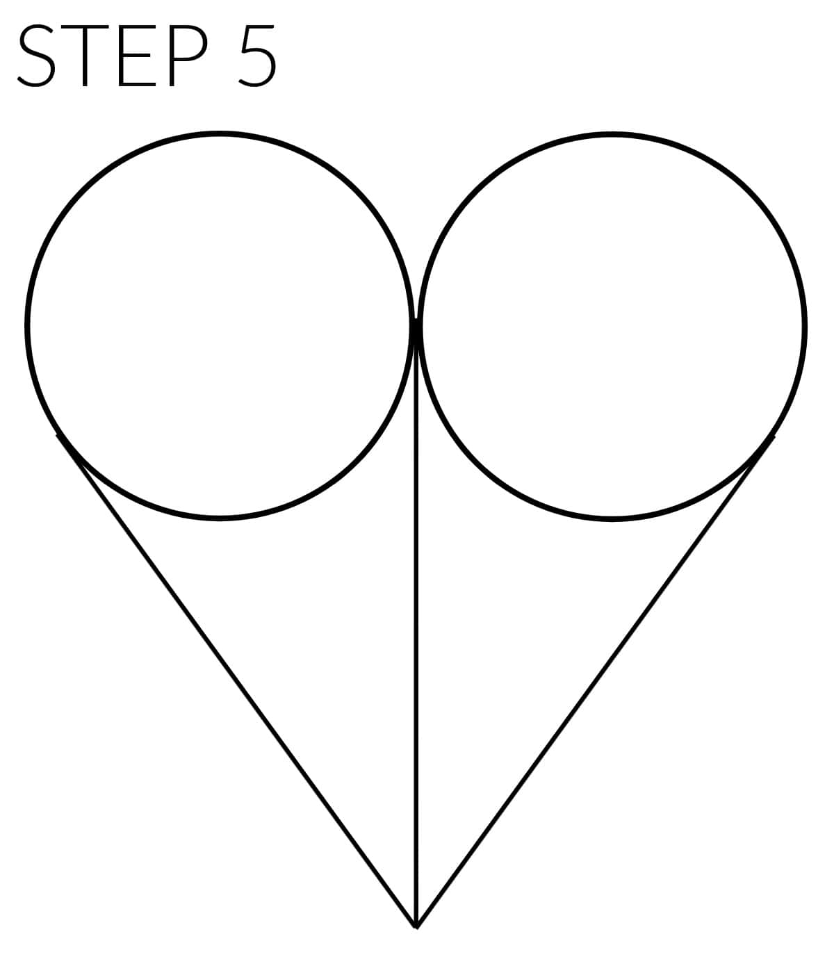 step 5 heart drawings
